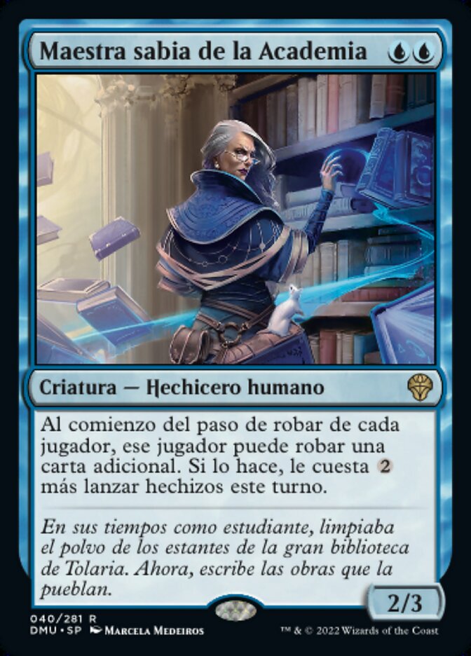 Maestra sabia de la Academia