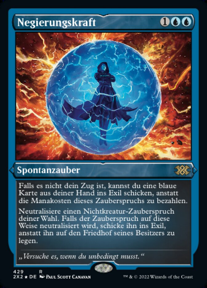 Negierungskraft