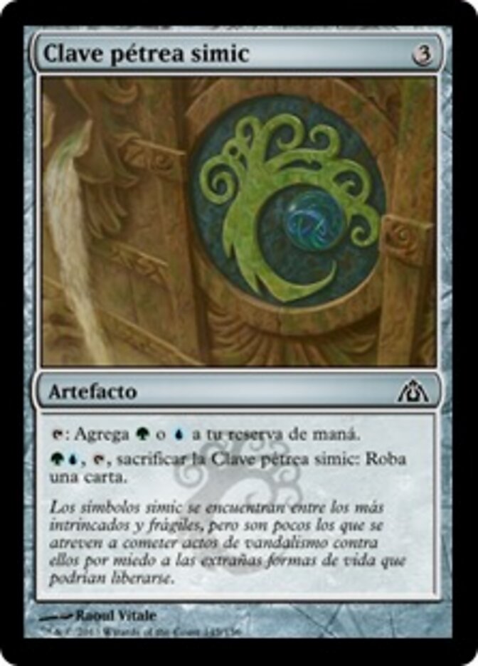 Clave pétrea simic