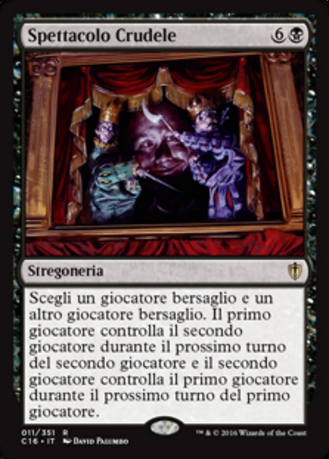 Spettacolo Crudele