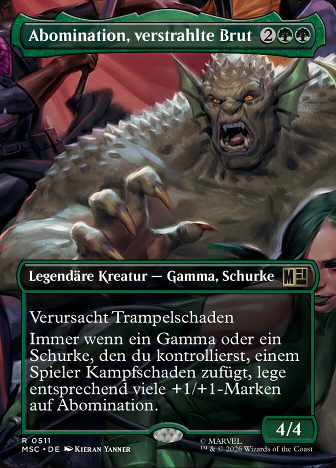 Abomination, verstrahlte Brut
