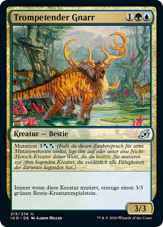 Trompetender Gnarr