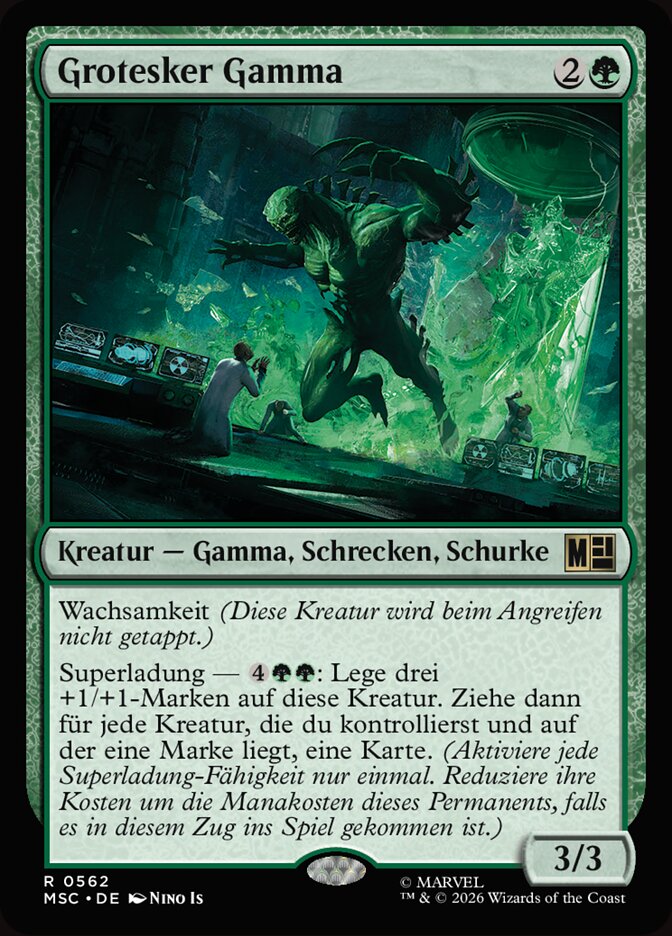Grotesker Gamma