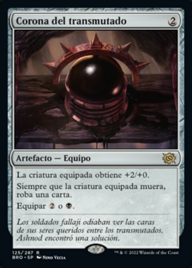 Corona del transmutado