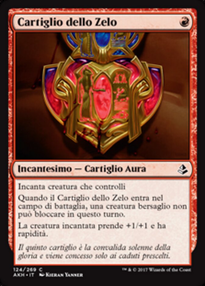 Cartiglio dello Zelo