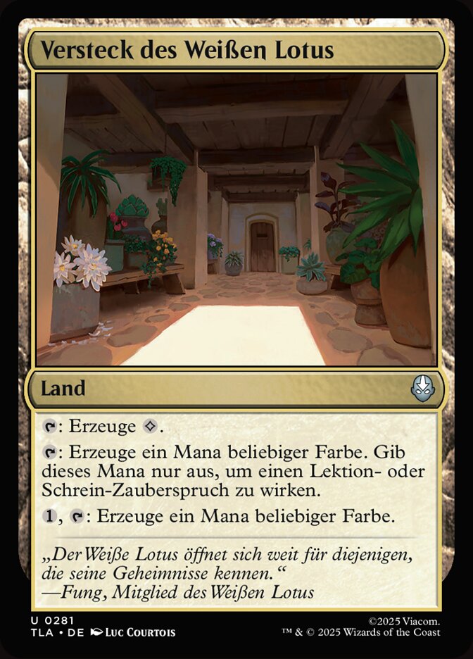 Versteck des Weißen Lotus