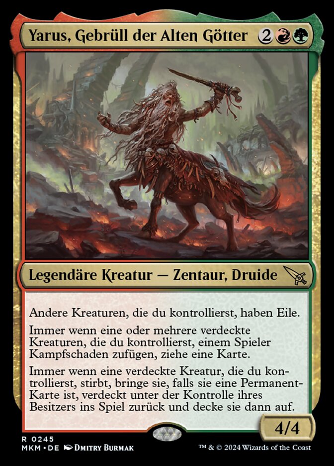 Yarus, Gebrüll der Alten Götter