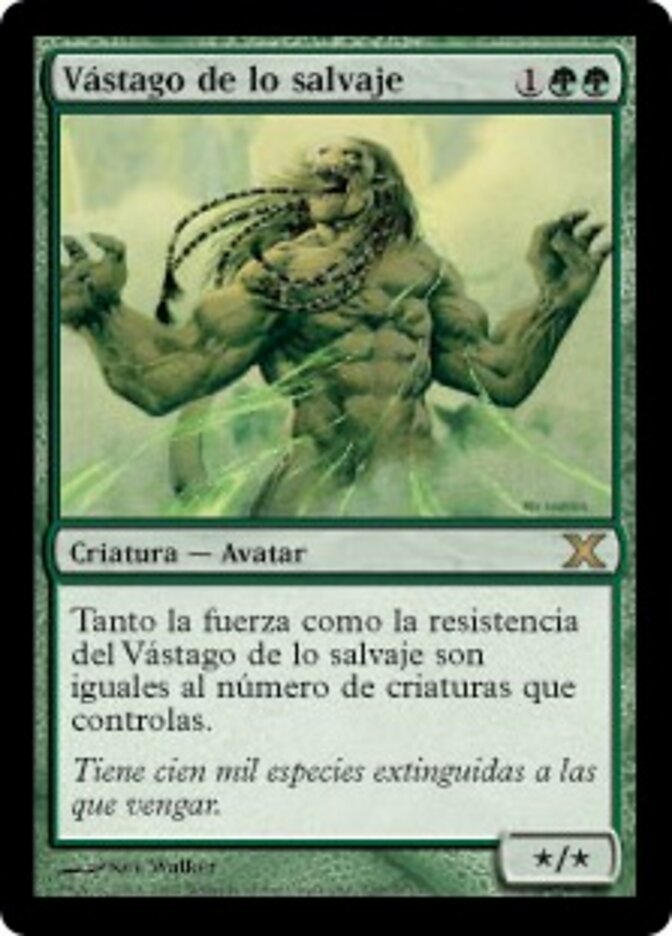 Vástago de lo salvaje