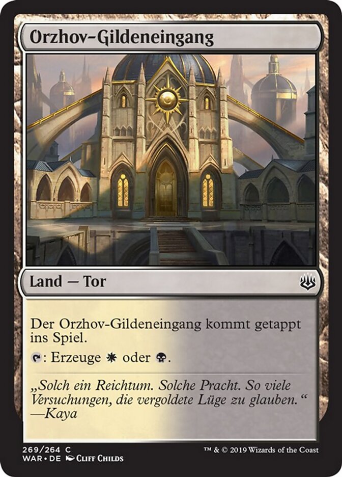 Orzhov-Gildeneingang