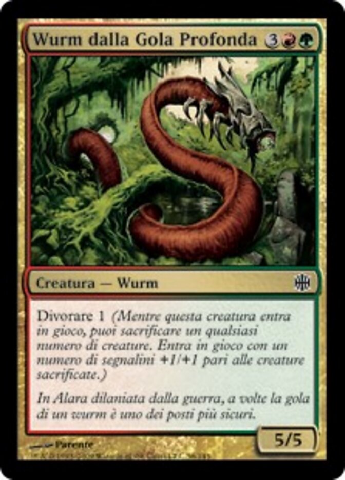 Wurm dalla Gola Profonda