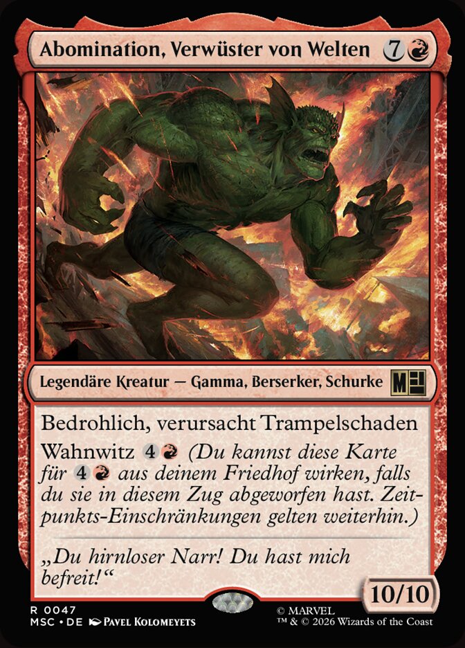 Abomination, Verwüster von Welten