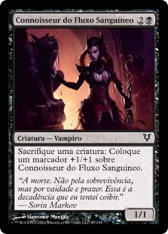 Connoisseur do Fluxo Sanguíneo