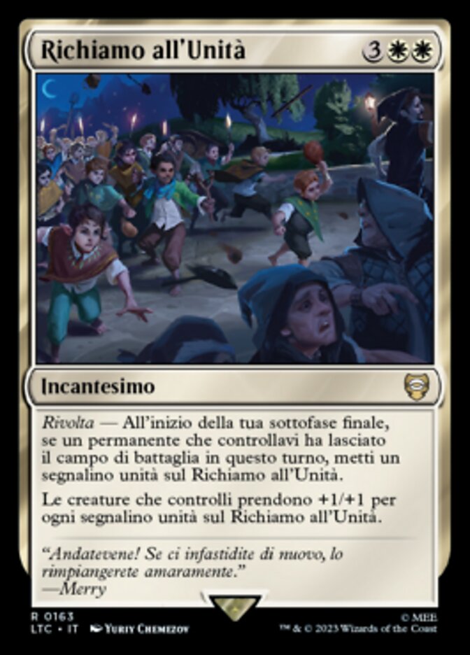 Richiamo all'Unità