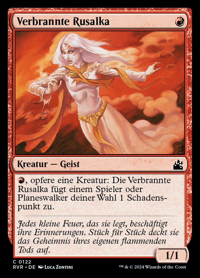 Verbrannte Rusalka