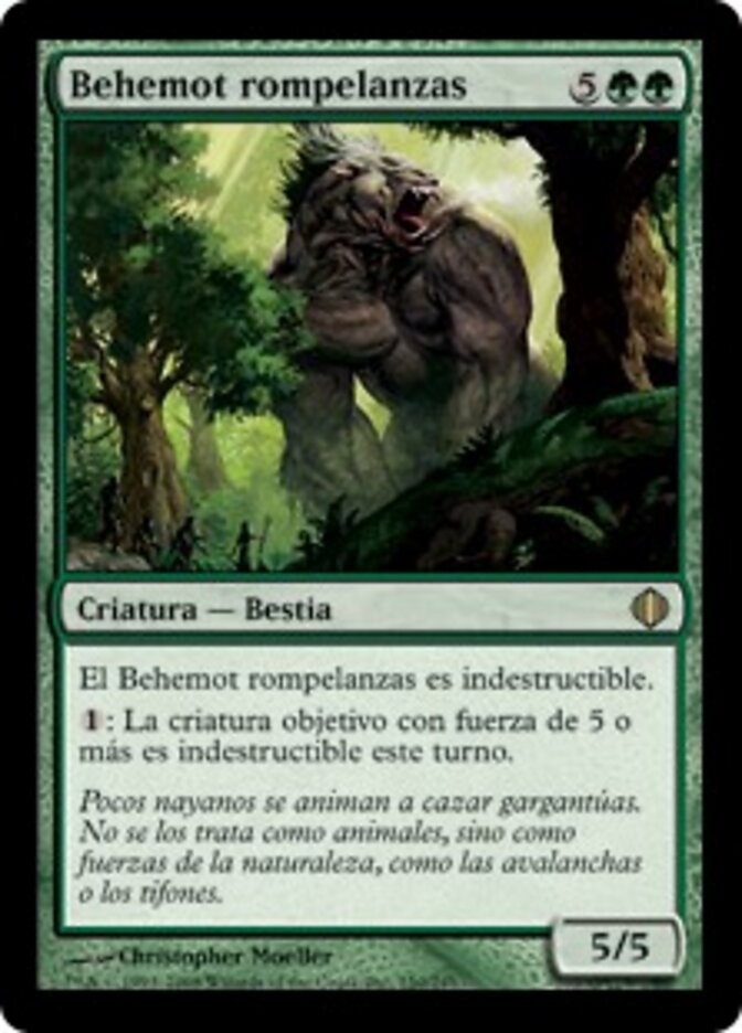 Behemot rompelanzas
