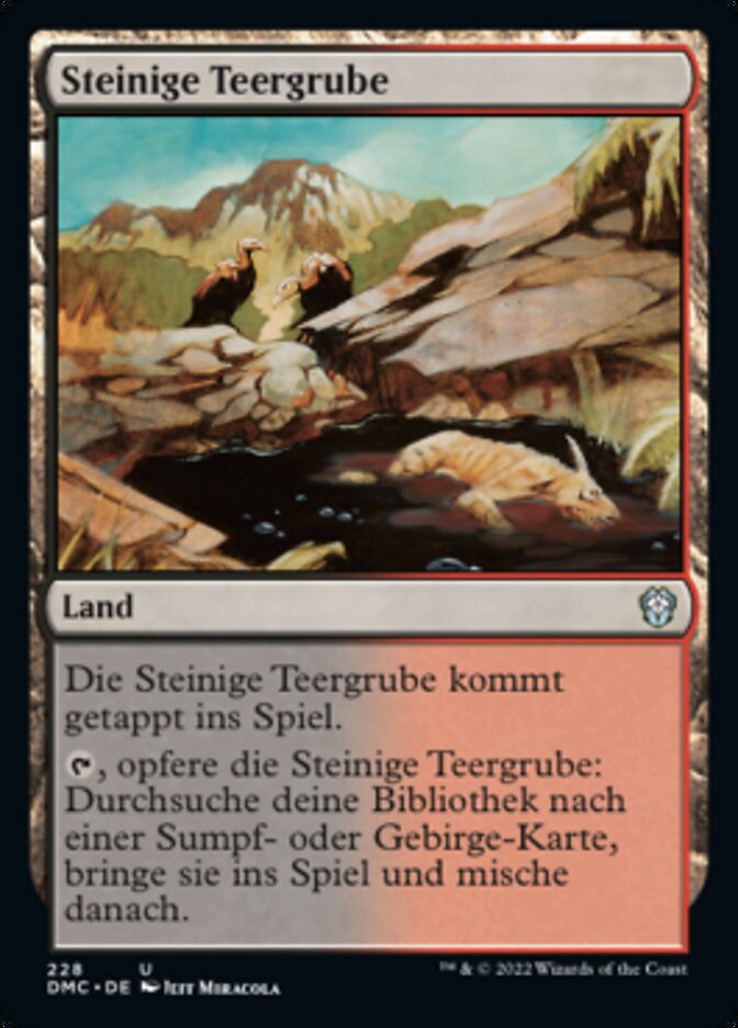 Steinige Teergrube