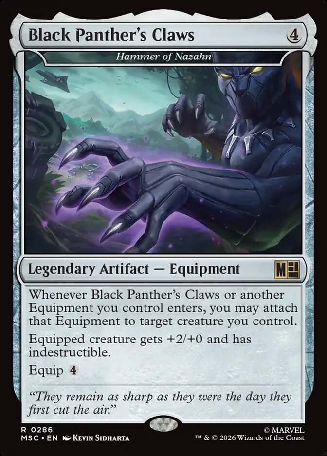 Black Panther's Claws