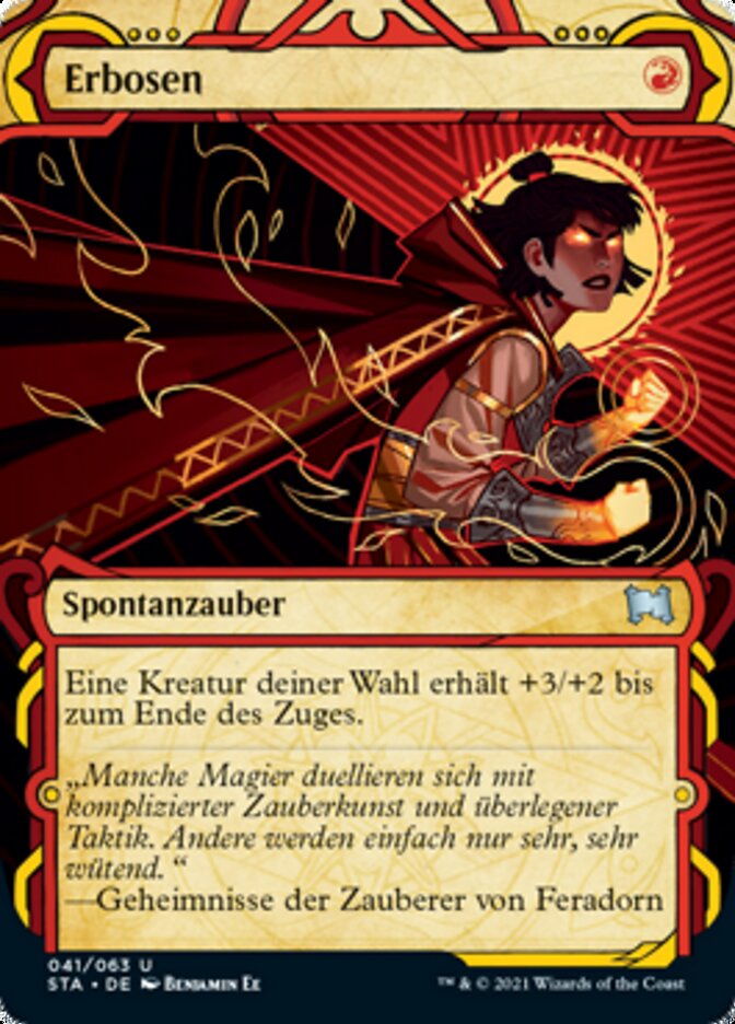Erbosen