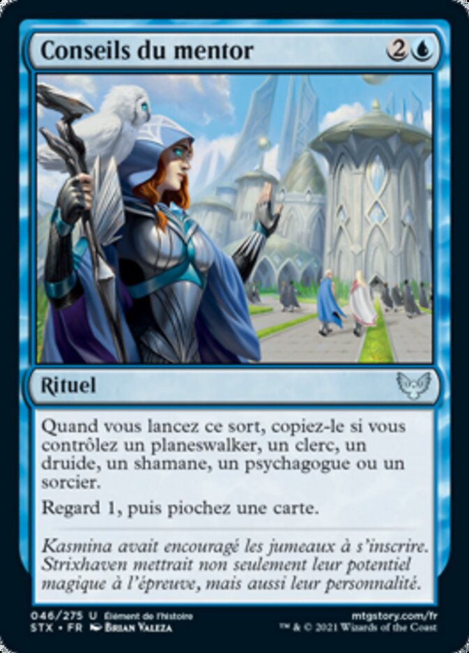 Conseils du mentor