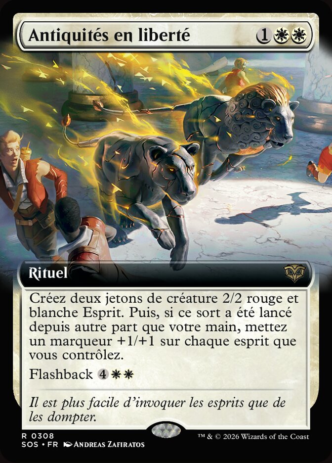 Antiquités en liberté
