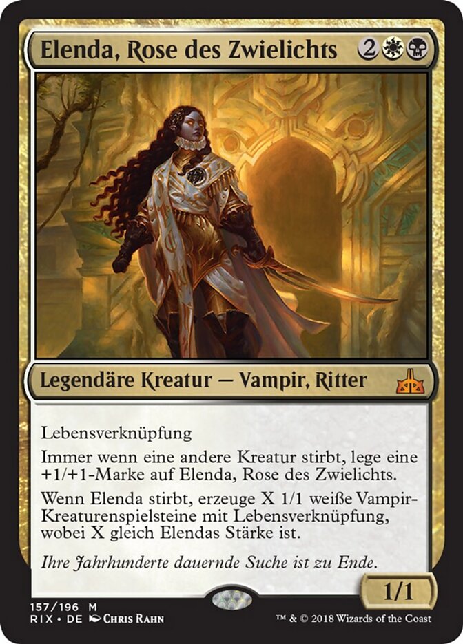 Elenda, Rose des Zwielichts