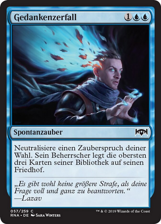 Gedankenzerfall