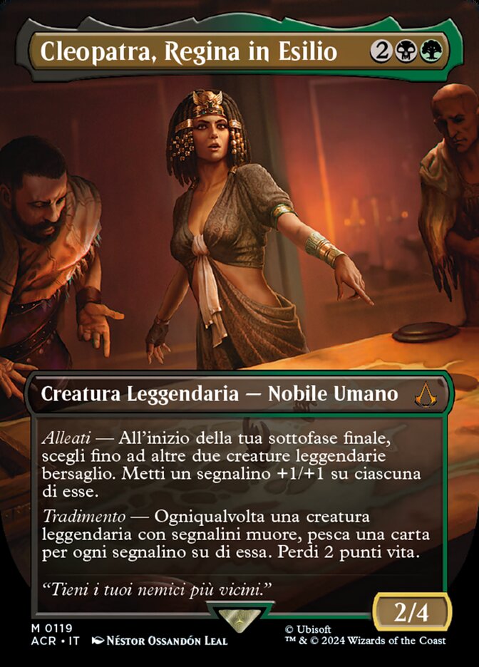 Cleopatra, Regina in Esilio