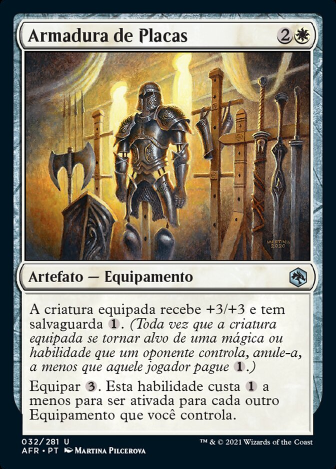 Armadura de Placas