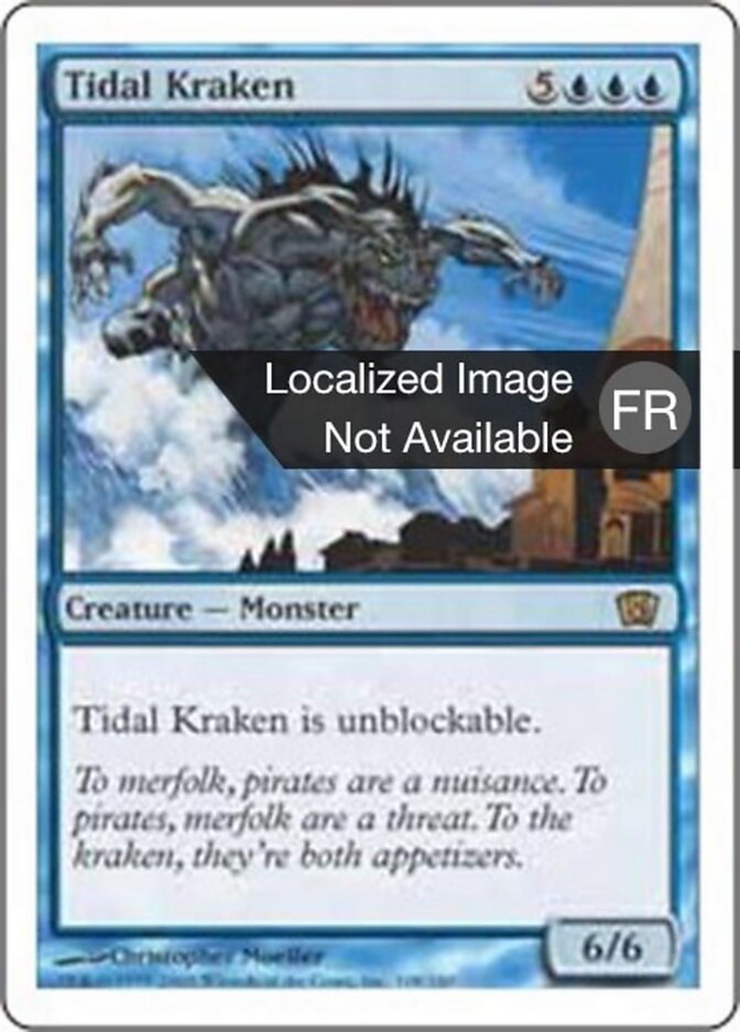 Kraken des marées