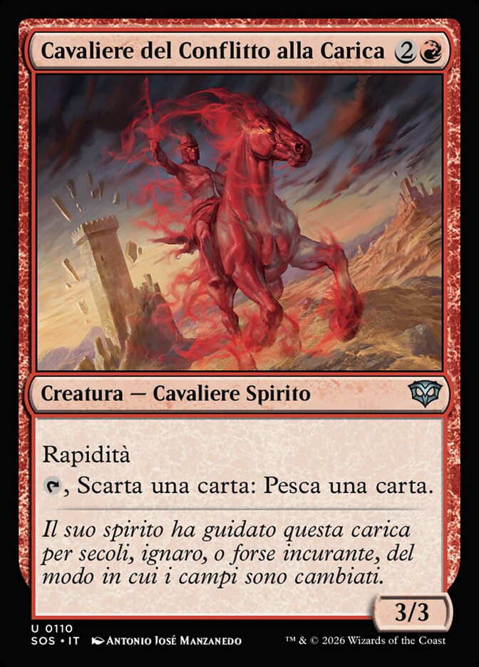 Cavaliere del Conflitto alla Carica
