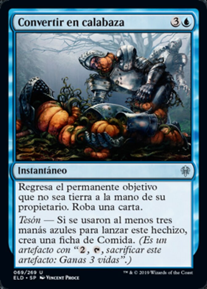 Convertir en calabaza