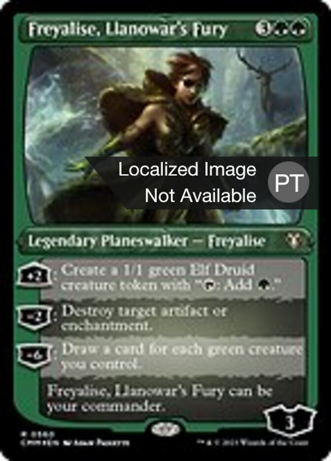 Freyalise, Fúria de Llanowar