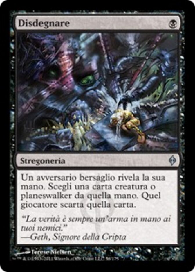 Disdegnare