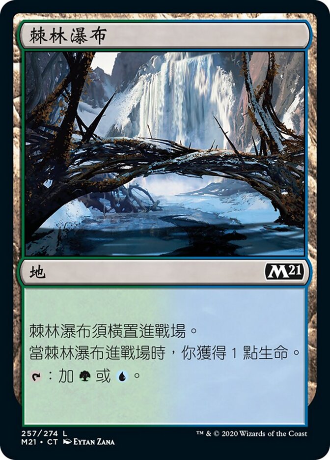 棘林瀑布