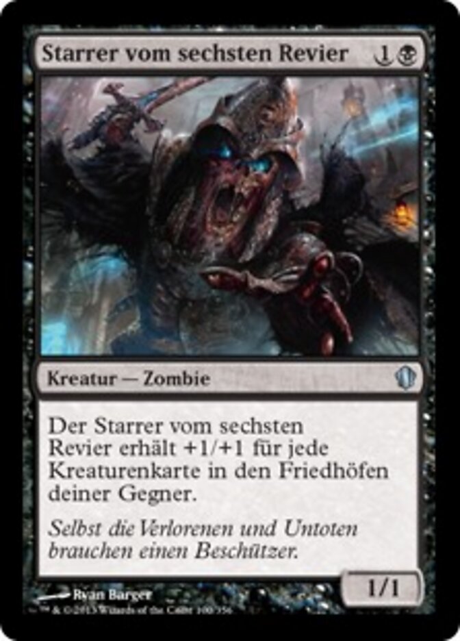 Starrer vom sechsten Revier