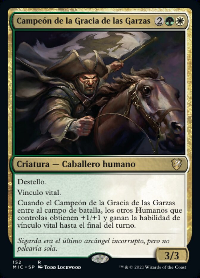 Campeón de la Gracia de las Garzas