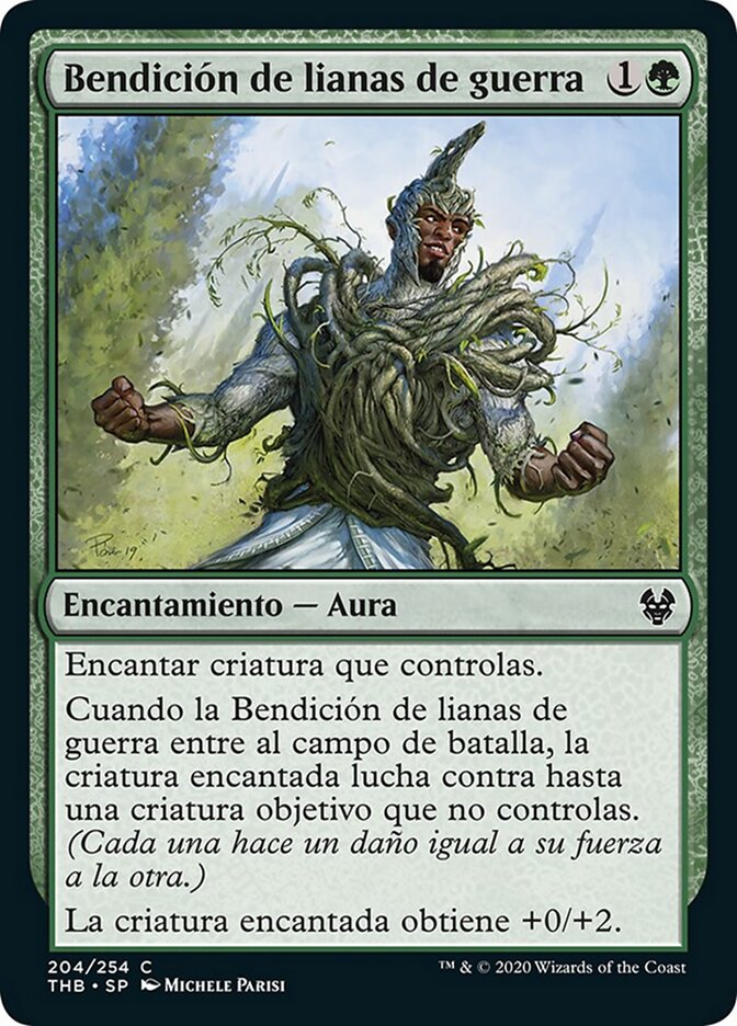 Bendición de lianas de guerra