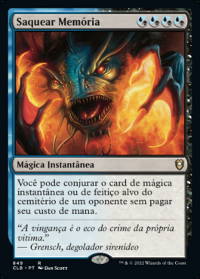 Saquear Memória
