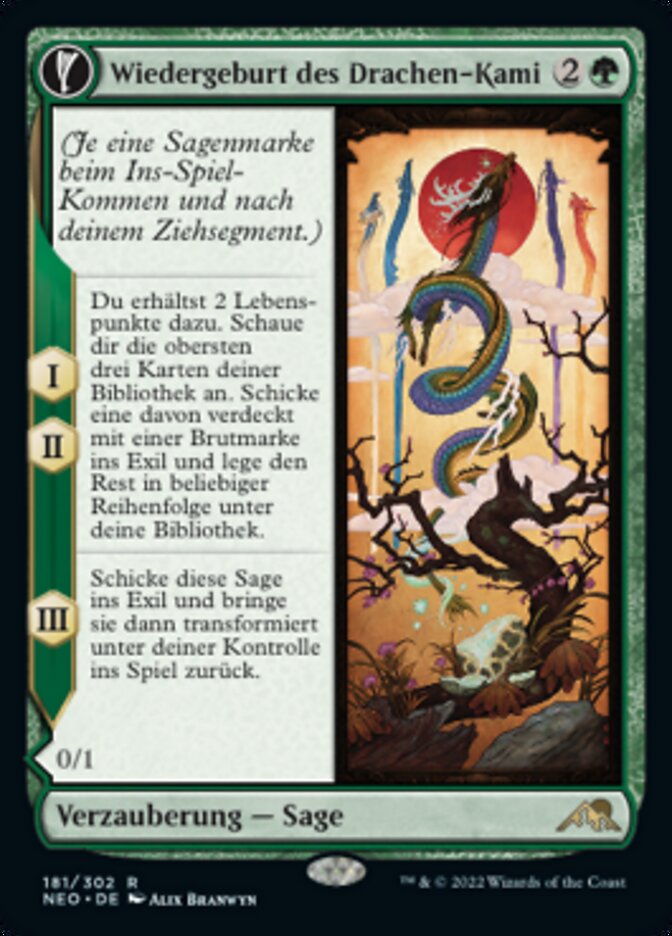 The Dragon-Kami Reborn // Dragon-Kami's Egg