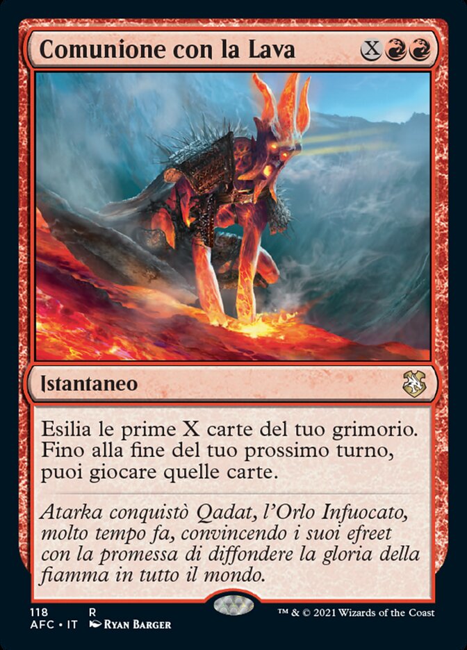 Comunione con la Lava