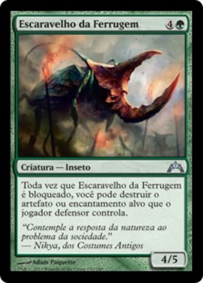 Escaravelho da Ferrugem