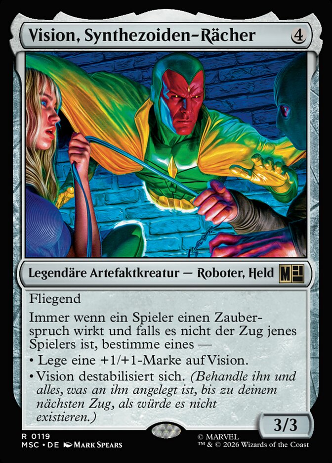 Vision, Synthezoiden-Rächer
