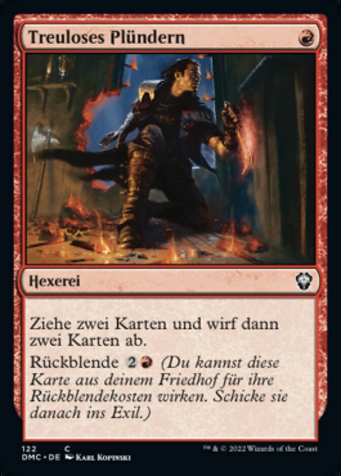 Treuloses Plündern