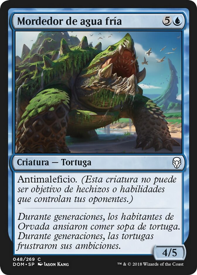 Mordedor de agua fría