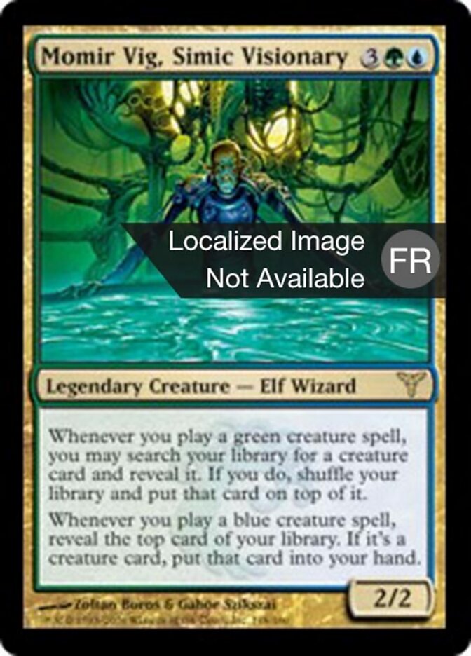 Momir Vig, visionnaire simic