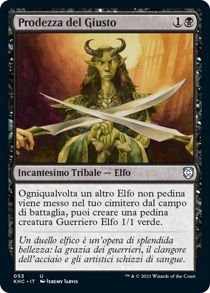 Prodezza del Giusto