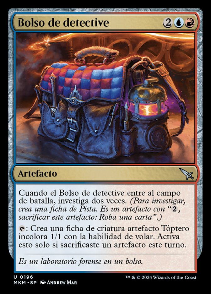Bolso de detective