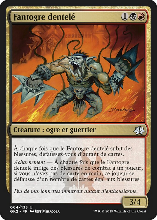 Fantogre dentelé