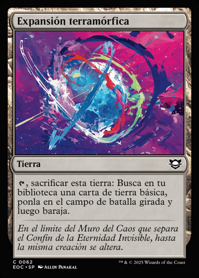 Expansión terramórfica