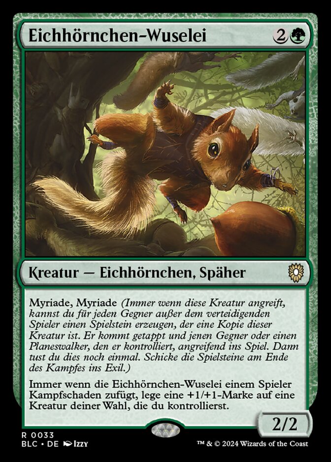 Eichhörnchen-Wuselei